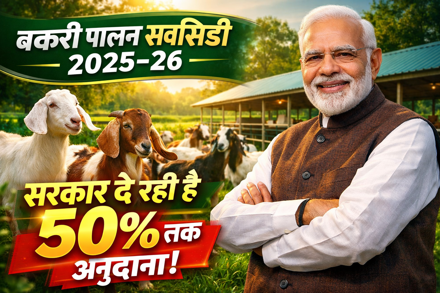 बकरी पालन सब्सिडी