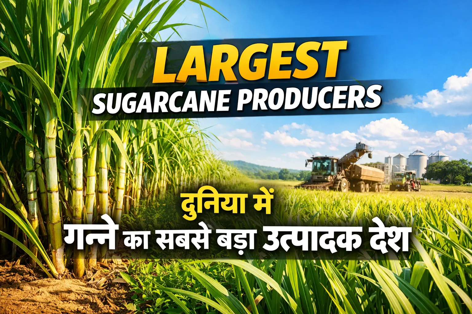 LARGEST SUGARCANE PRODUCERS